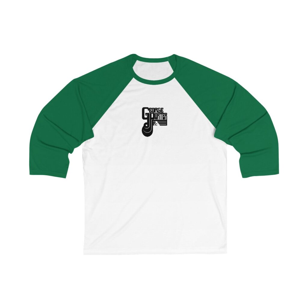 George Porter Jr. Unisex 3/4 Sleeve Baseball Tee - Image 2