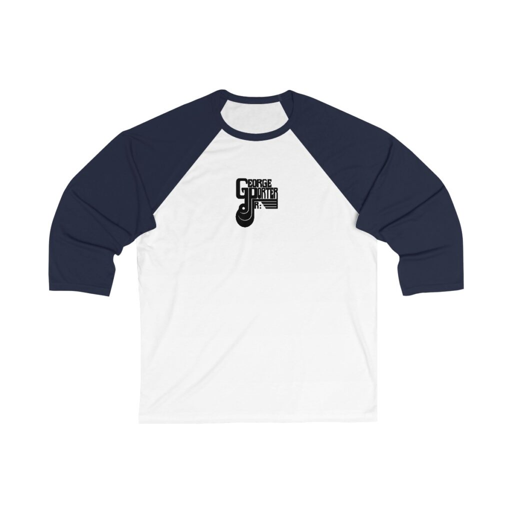 George Porter Jr. Unisex 3/4 Sleeve Baseball Tee - Image 3