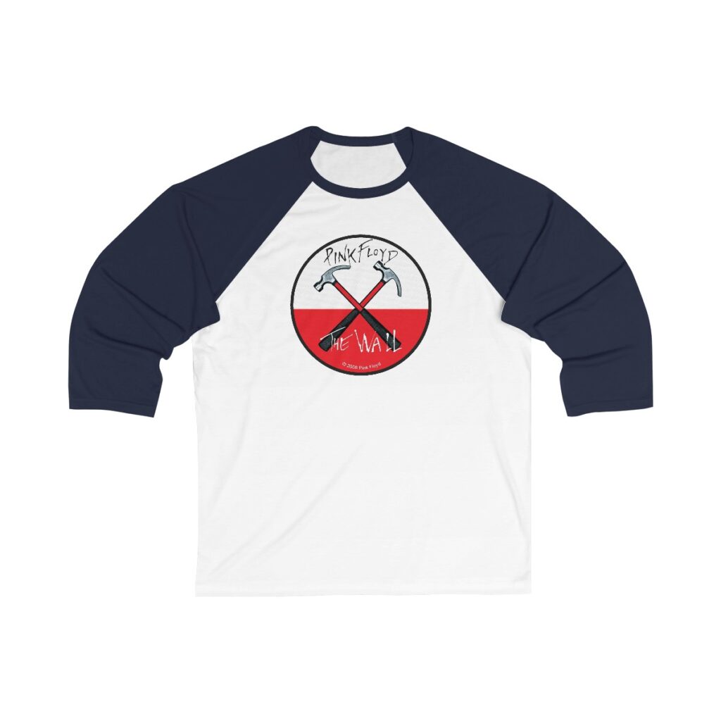 Pink Floyd Unisex 3/4 Sleeve Baseball Tee - Image 3