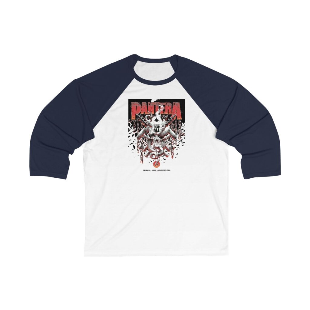Pantera Unisex 3/4 Sleeve Baseball Tee - Image 3