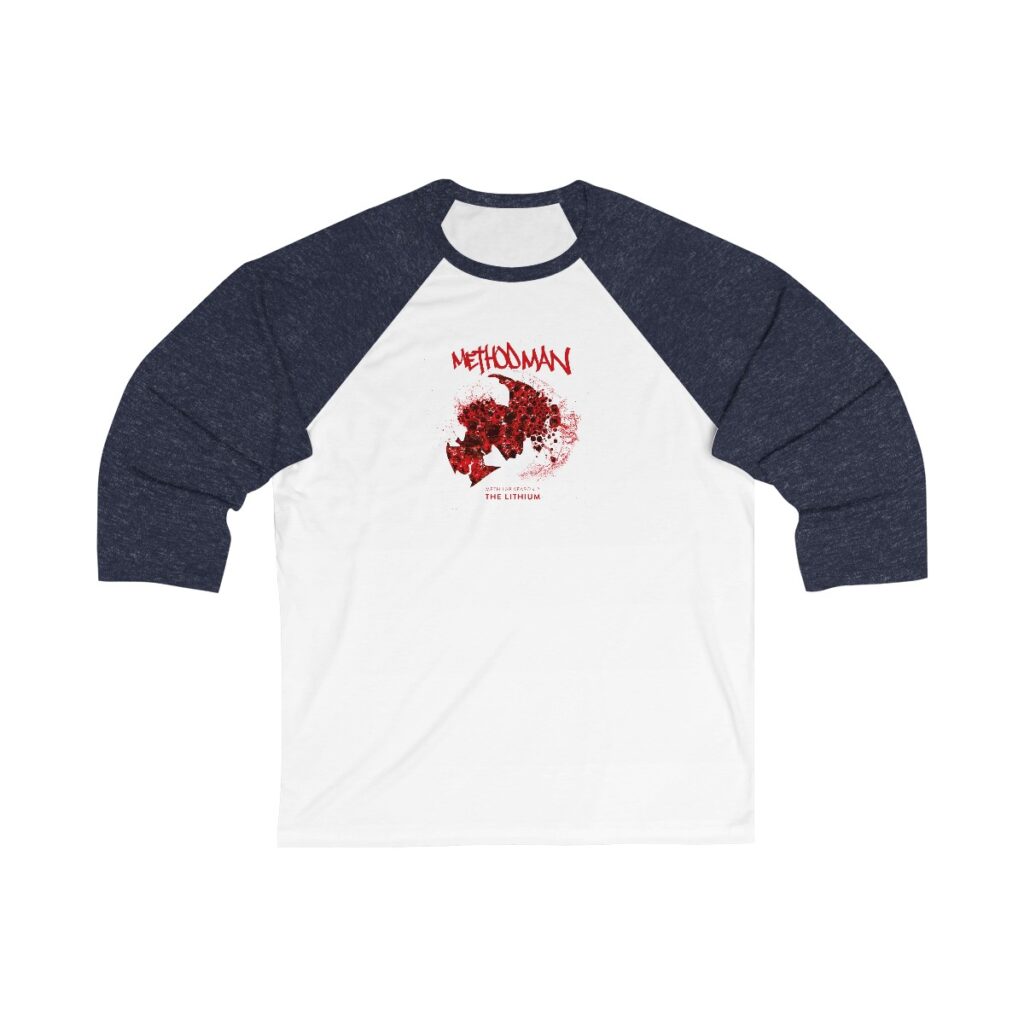 Method Man Unisex 3/4 Sleeve Baseball Tee