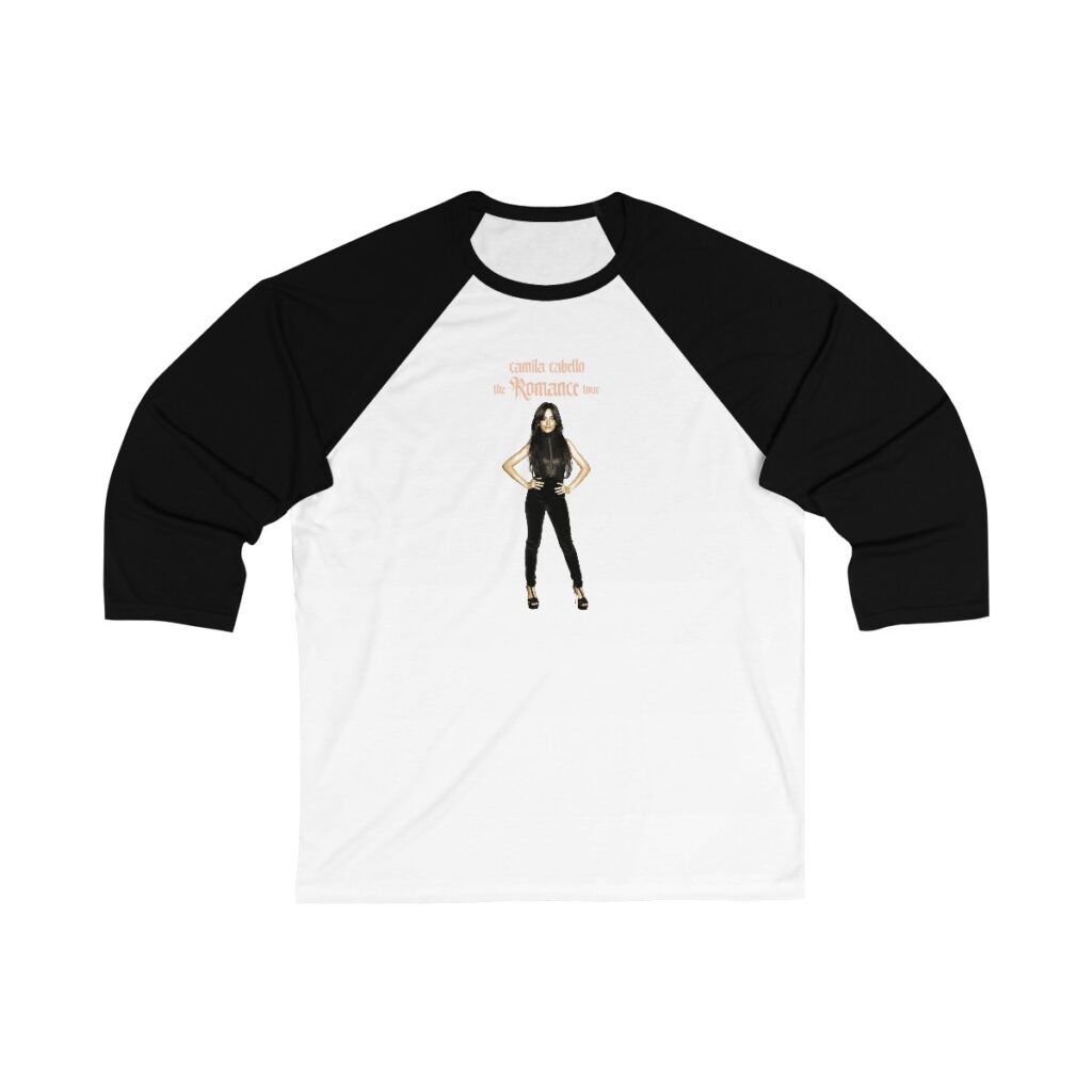 Camila Cabello Unisex 3/4 Sleeve Baseball Tee - Image 6