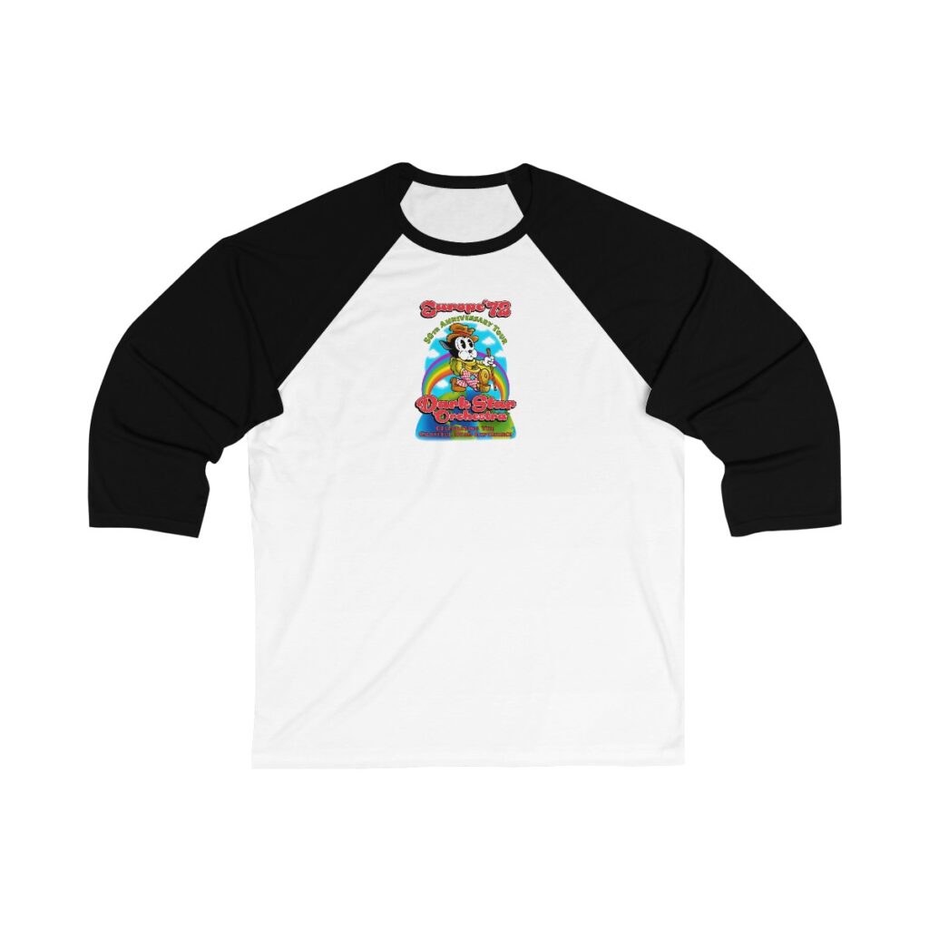 Dark Star Orchestra Unisex 34 Sleeve Baseball Tee - Image 6