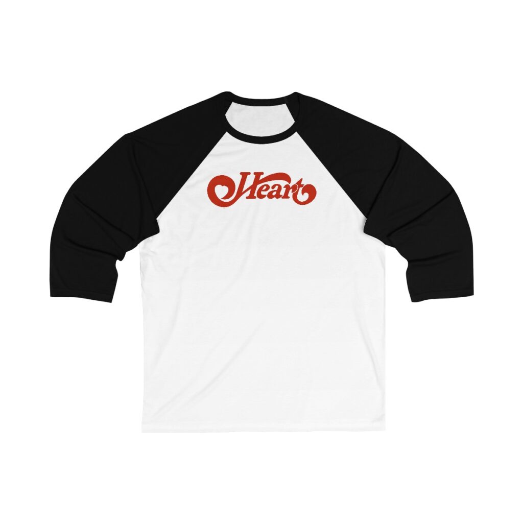 Heart Unisex 3/4 Sleeve Baseball Tee - Image 6