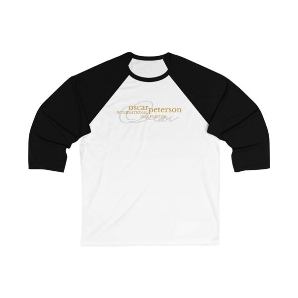 Oscar Peterson Unisex 3/4 Sleeve Baseball Tee