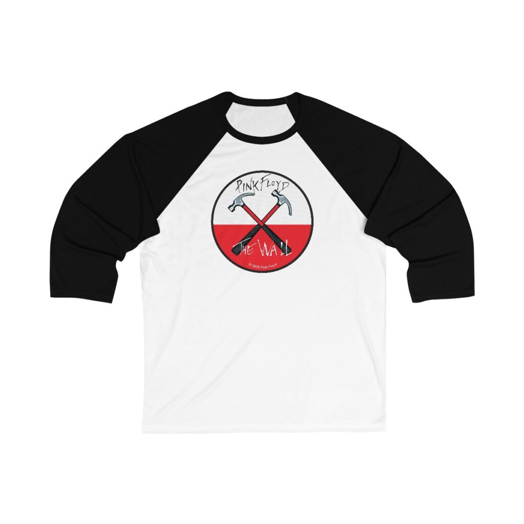 Pink Floyd Unisex 3/4 Sleeve Baseball Tee - Image 4