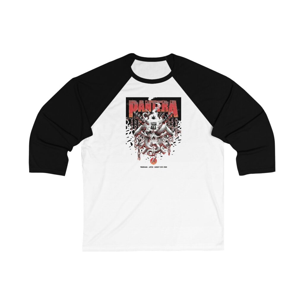 Pantera Unisex 3/4 Sleeve Baseball Tee