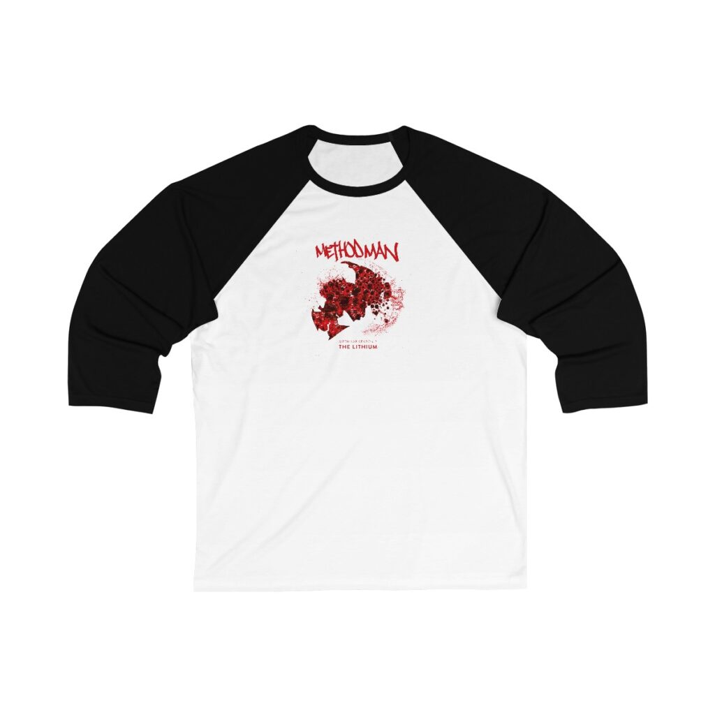 Method Man Unisex 3/4 Sleeve Baseball Tee - Image 3