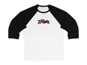 Rob Zombie Unisex 3/4 Sleeve Baseball Tee