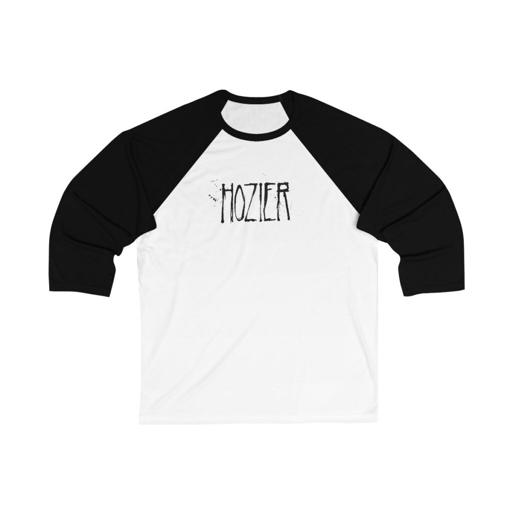 Hozier Unisex 3/4 Sleeve Baseball Tee