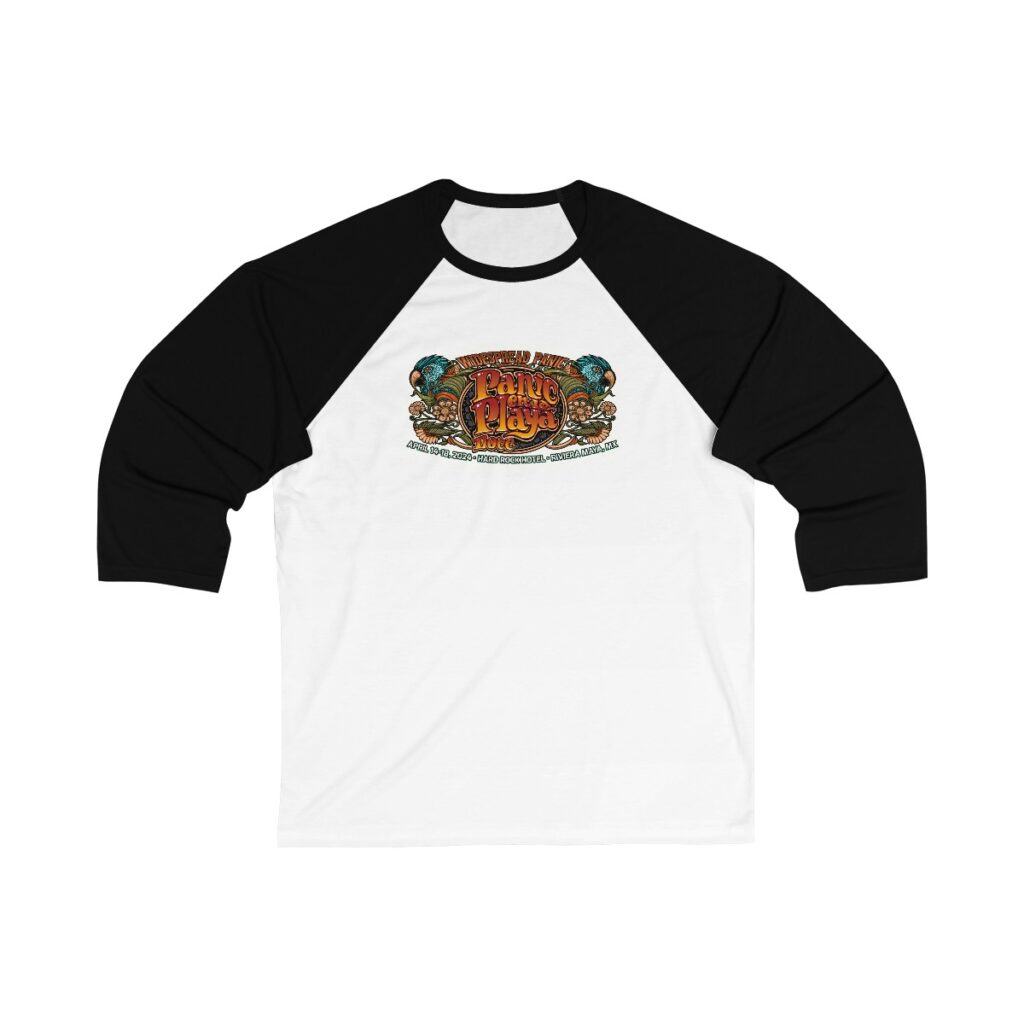 Widespread Panic Unisex 3/4 Sleeve Baseball Tee - Image 5