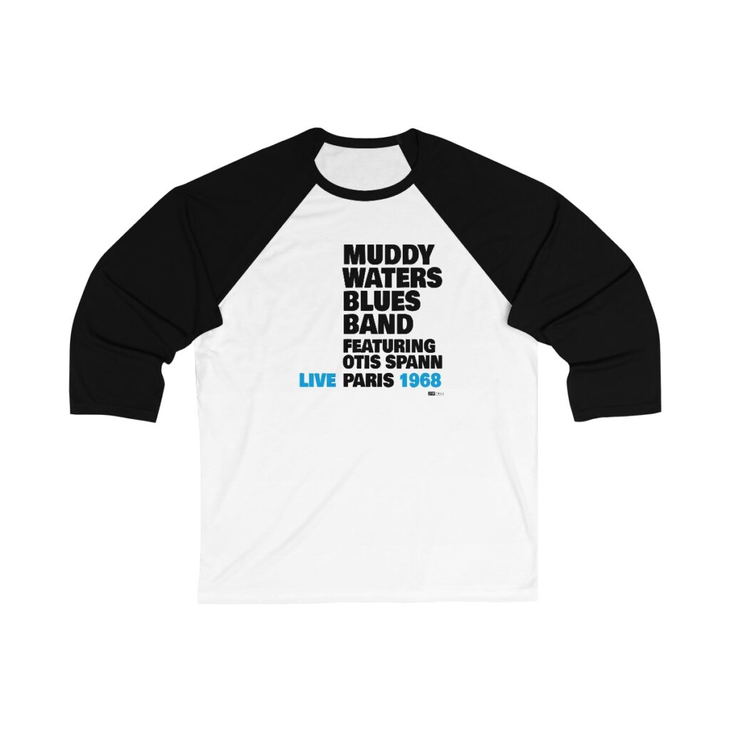 Muddy Waters Unisex 3/4 Sleeve Baseball Tee