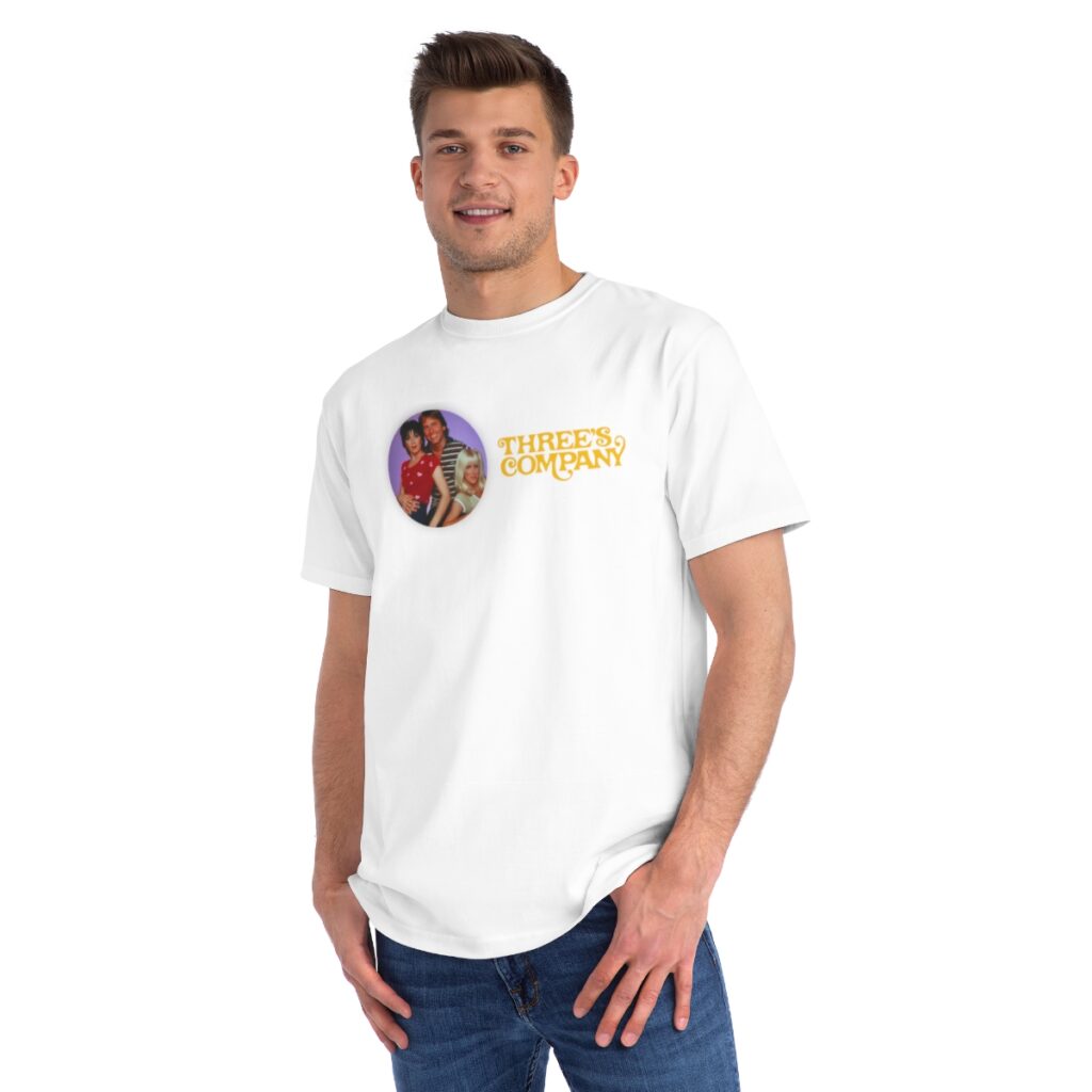Three's Company ' ABC Studios' Organic Unisex Classic T-Shirt - Image 3
