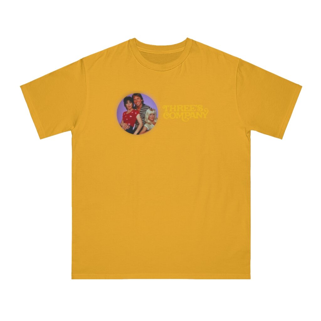 Three's Company ' ABC Studios' Organic Unisex Classic T-Shirt - Image 9