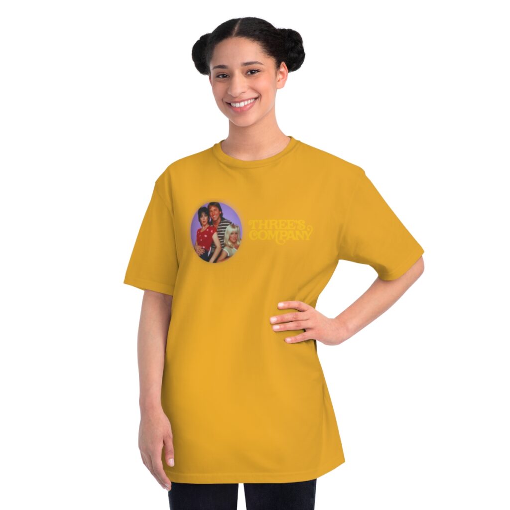 Three's Company ' ABC Studios' Organic Unisex Classic T-Shirt - Image 12