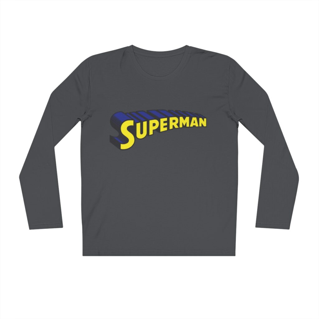 Superman Organic Sparker Long Sleeve Shirt