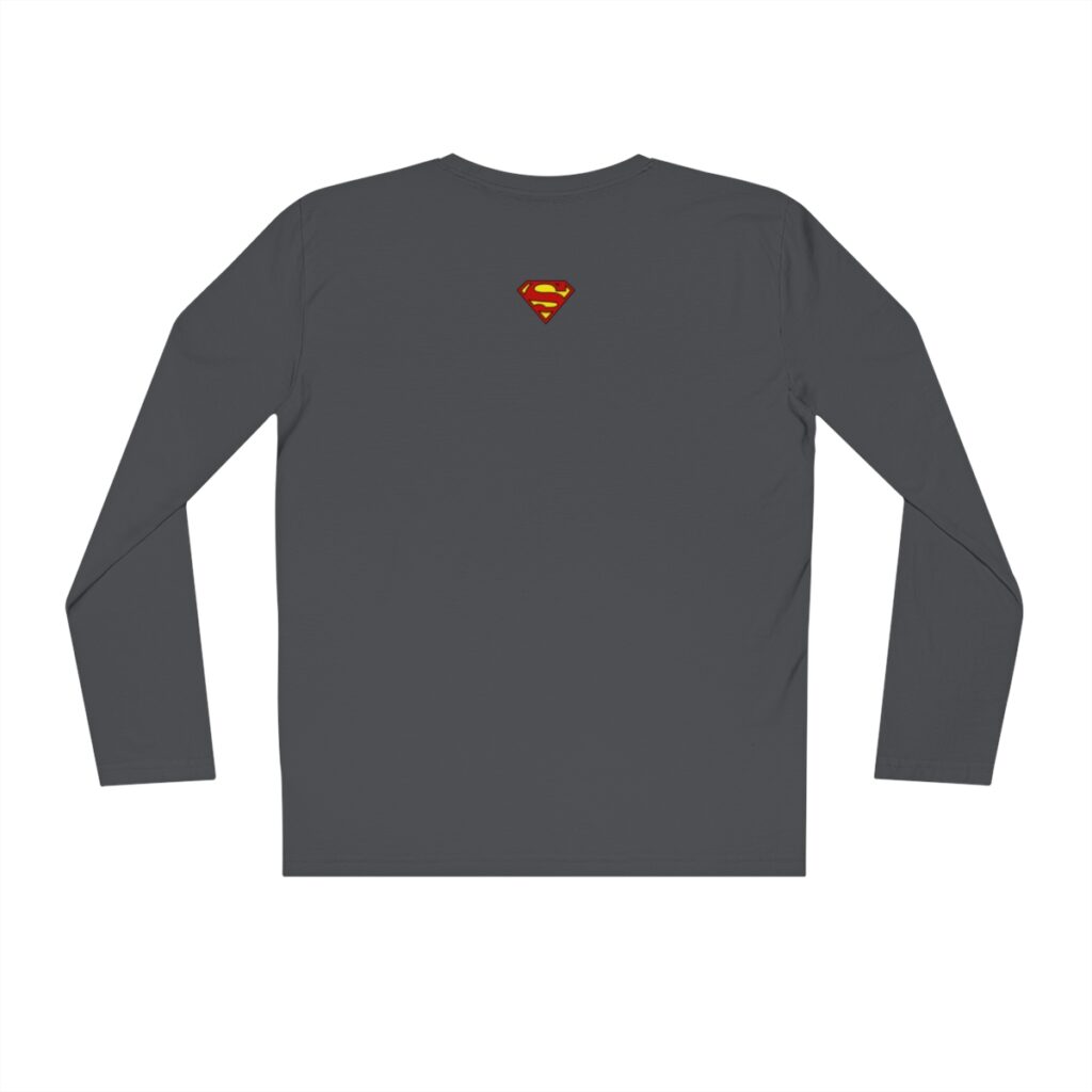 Superman Organic Sparker Long Sleeve Shirt - Image 2