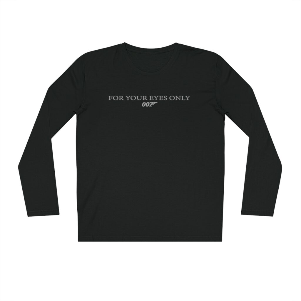 James Bond 007 For Your Eyes Only Organic Sparker Long Sleeve Shirt - Image 7