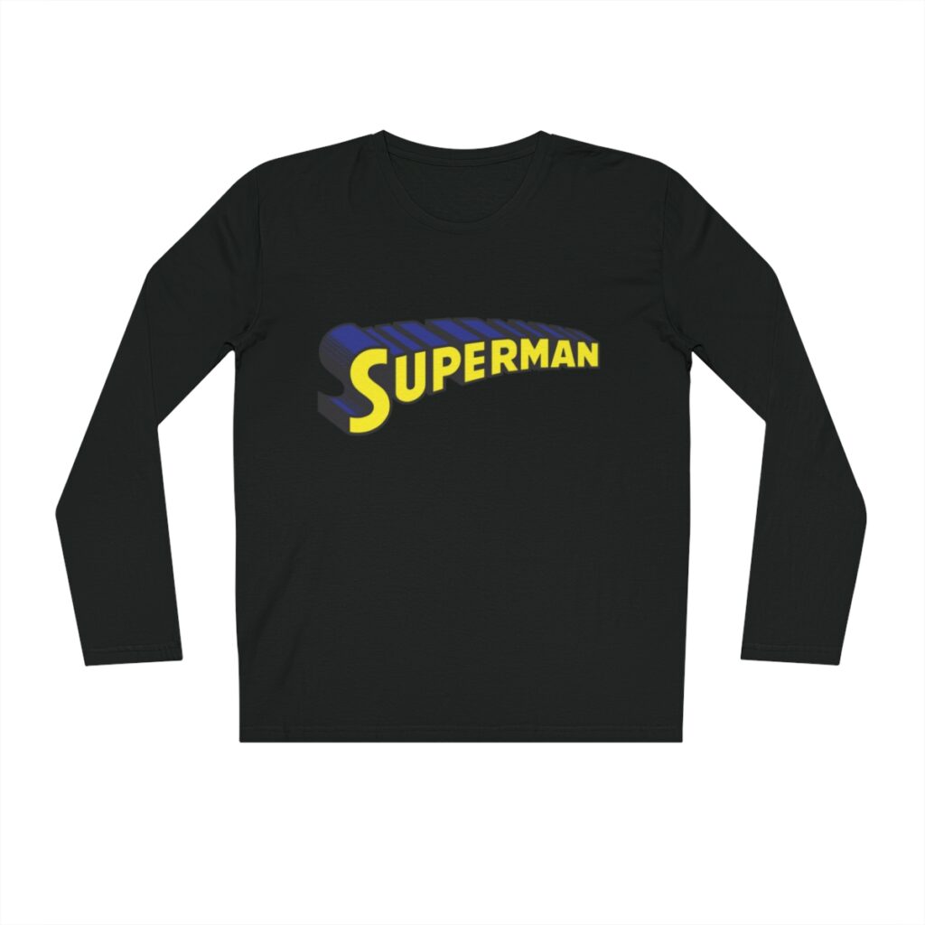 Superman Organic Sparker Long Sleeve Shirt - Image 10