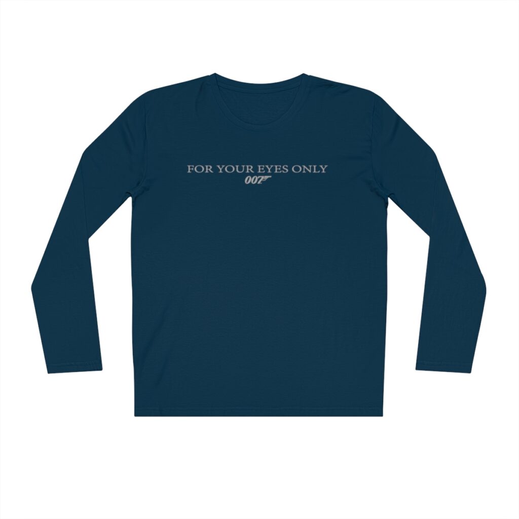 James Bond 007 For Your Eyes Only Organic Sparker Long Sleeve Shirt - Image 13