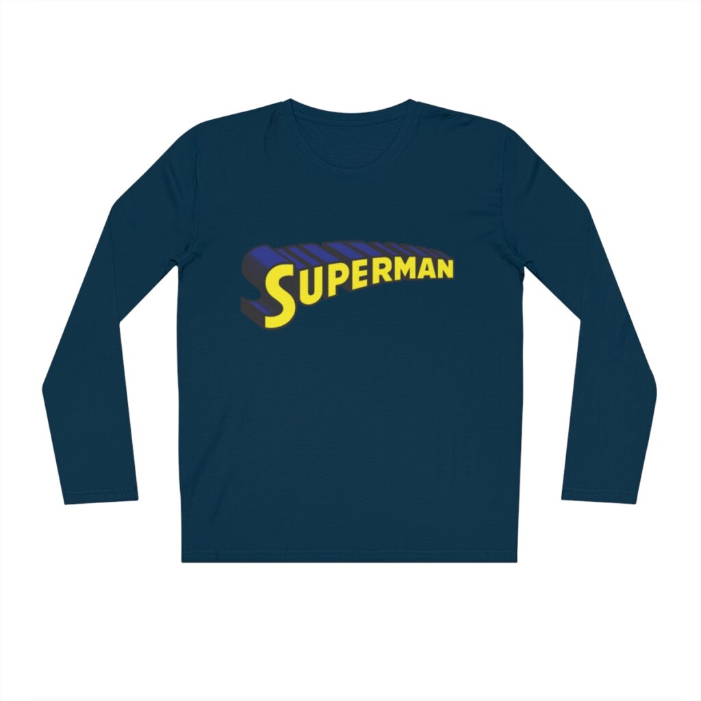 Superman Organic Sparker Long Sleeve Shirt - Image 16