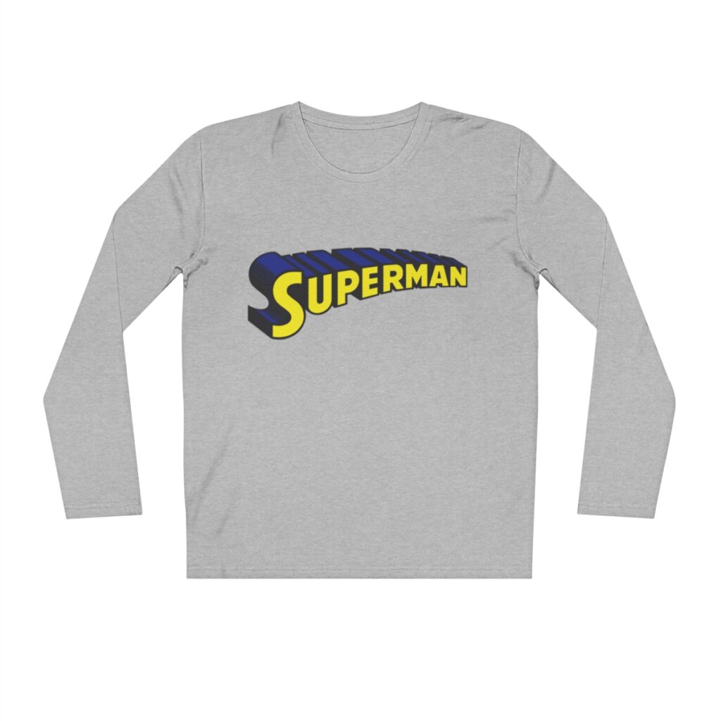 Superman Organic Sparker Long Sleeve Shirt - Image 7