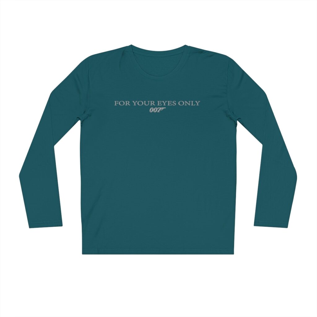 James Bond 007 For Your Eyes Only Organic Sparker Long Sleeve Shirt - Image 10