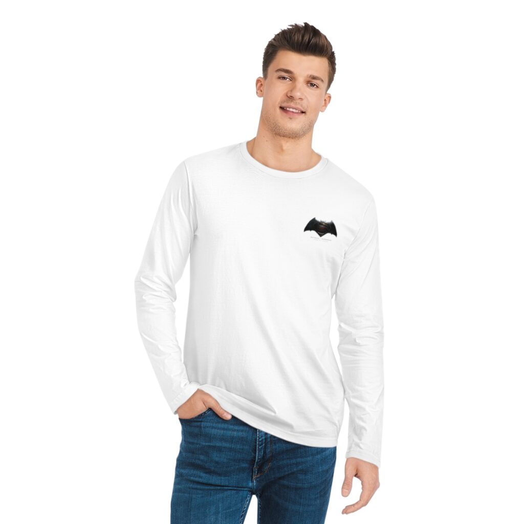 Batman vs. Superman Organic Sparker Long Sleeve Shirt - Image 3