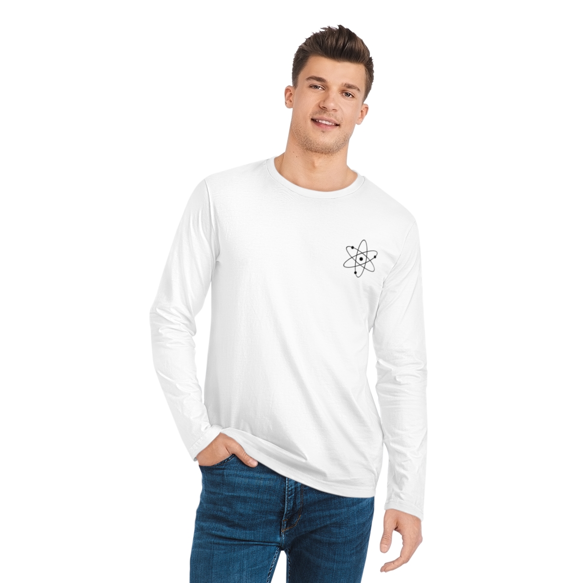 The Big Bang Theory Organic Sparker Long Sleeve Shirt - Image 3