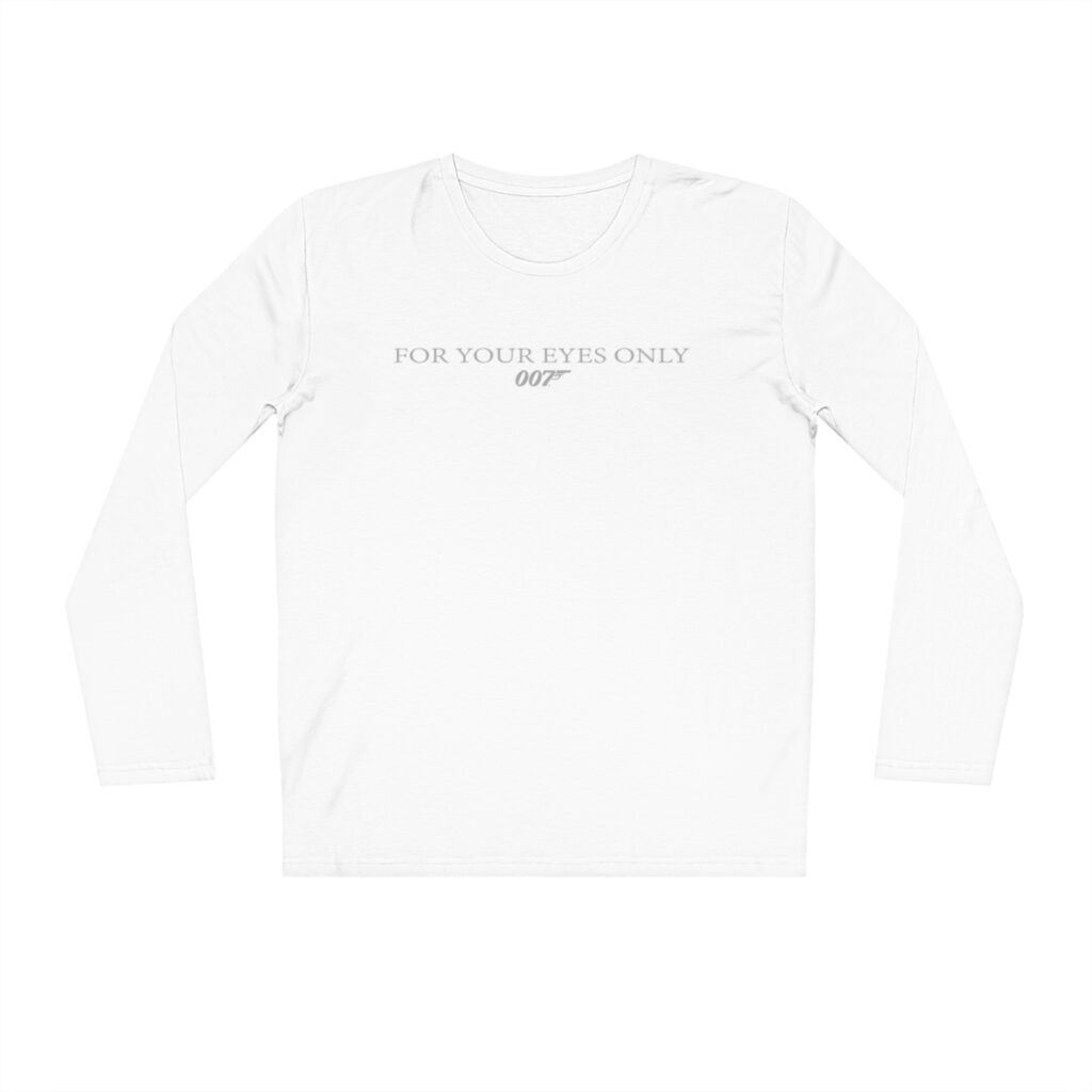 James Bond 007 For Your Eyes Only Organic Sparker Long Sleeve Shirt - Image 4