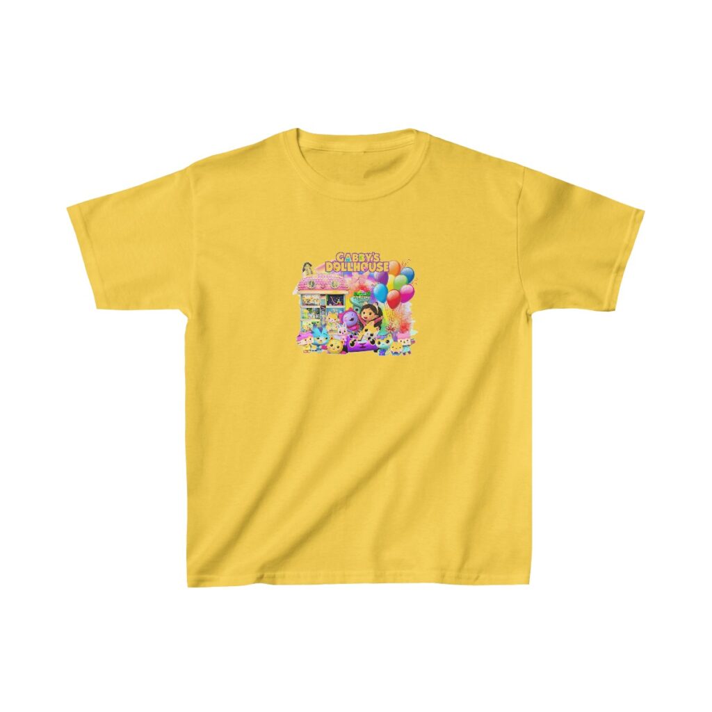 Netflix's Gabby's Dollhouse Kids Heavy Cotton™ Tee - Image 5