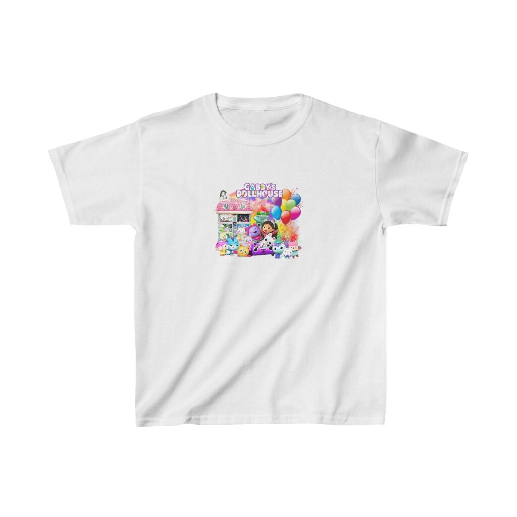 Netflix's Gabby's Dollhouse Kids Heavy Cotton™ Tee - Image 3