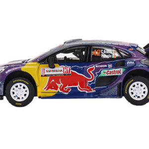 Ford Puma Rally1 #42 Craig Breen - Paul Nagle "M-Sport Ford WRT" 2nd Place "Rally Italia Sardegna" (2022) Limited Edition to 3960 pieces Worldwide 1/64 Die Cast Model Car by Mini GT