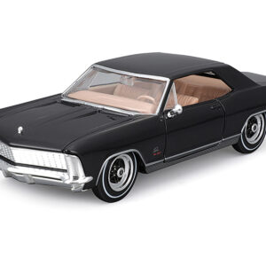 1965 Buick Riviera Gran Sport Black Metallic "Special Edition" Series 1/26 Diecast Model Car by Maisto