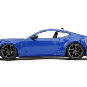 2024 Ford Mustang Dark Horse Blue Metallic with Black and Gray Stripes "Bigtime Muscle" Series 1/24 Diecast Model Car by Jada