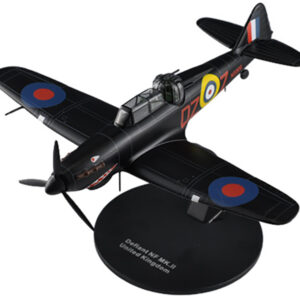 Boulton Paul Defiant Aircraft "No. 151 Squadron" British Royal Air Force 1/72 Diecast Model by DeAgostini