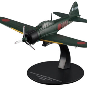 Mitsubishi A6M2B (Zero Model 21) Aircraft "Tetsuzo Iwamoto 253rd Naval Flying Group" Imperial Japanese Navy Air Service 1/72 Diecast Model by DeAgostini