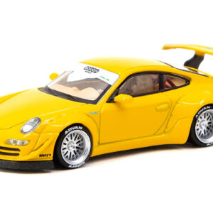 RWB 997 Yellow "Notting Hill" "Hobby64" Series 1/64 Diecast Model Car by Tarmac Works