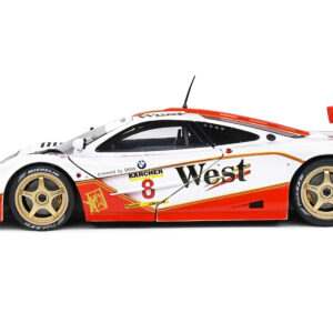 McLaren F1 GTR Short Tail #8 John Nielsen - Thomas Bscher "BPR Global GT Series" (1995) "Competition" Series 1/18 Diecast Model Car by Solido