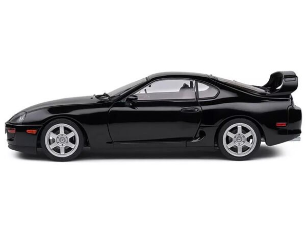 1993 Toyota Supra MK4 (A80) RHD (Right Hand Drive) Astral Black 1/18 Diecast Model Car by Solido