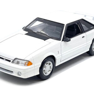 1993 Ford Mustang SVT Cobra White "Special Edition" Series 1/24 Diecast Model Car by Maisto