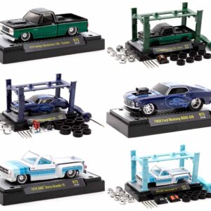 Model Kit 3 piece Car Set Release 73 Limited Edition to 9000 pieces Worldwide 1/64 Diecast Model Cars by M2 Machines