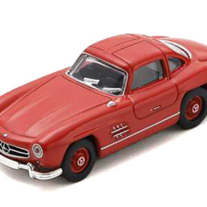 Mercedes-Benz 300 SL Gullwing Coupe Red 1/87 (HO) Diecast Model Car by Schuco
