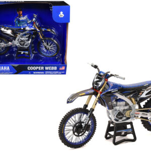 Yamaha YZ450F Motorcycle #2 Cooper Webb "Yamaha Factory Racing" 1/12 Diecast Model by New Ray
