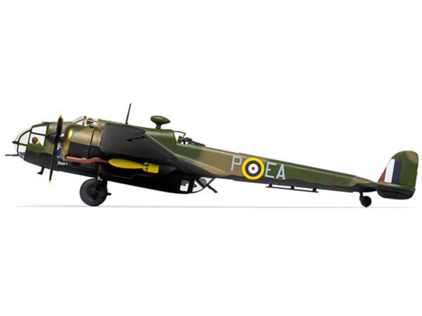 Level 2 Model Kit Handley Page Hampden Bomber Aircraft 1/72 Plastic Model Kit by Airfix