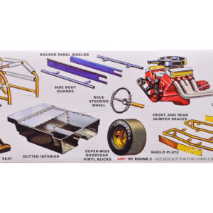 Skill 2 Model Kit 1965 Oldsmobile 88 "Modified Stocker" 1/25 Scale Model by AMT