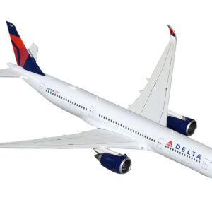 Airbus A350-900 Commercial Aircraft "Delta Air Lines" (N503DN) White with Blue and Red Tail 1/400 Diecast Model Airplane by GeminiJets