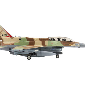 Lockheed F-16I Fighting Falcon Fighter Aircraft "455 Sufa 119 Squadron The Bat" Israeli Air Force "Air Power Series" 1/72 Diecast Model by Hobby Master