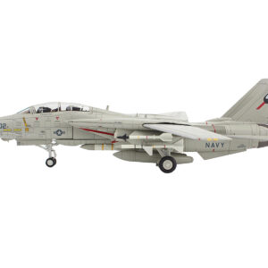 Grumman F-14A Tomcat Fighter Aircraft "Sukhoi Killer VF-41 Black Aces USS Nimitz" (1981) United States Navy "Air Power Series" 1/72 Diecast Model by Hobby Master