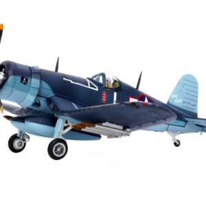 Vought F4U-1A Corsair Fighter Plane "Big Hog" VF-17 "Jolly Rogers" Captain Tommy Blackburn US Navy (1943) 1/72 Diecast Airplane Model by Legion